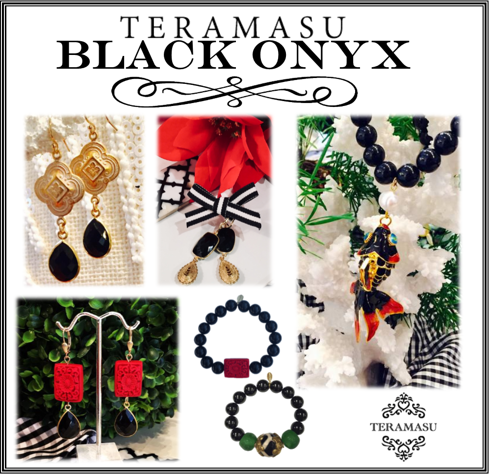 Teramasu Handmade Black Onyx Designer Jewelry: The Perfect Match for Your Little Black Dress